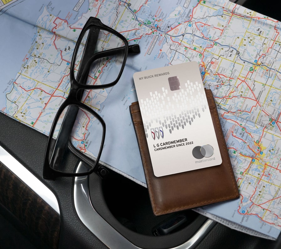 My Buick Rewards Mastercard with wallet